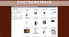 Desktop Screenshot of electromenager.tv